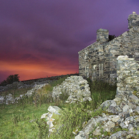 Buy canvas prints of  Bryn Eithin cottage by Rory Trappe