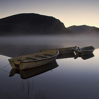 Buy canvas prints of  Llyn Nantlle by Rory Trappe