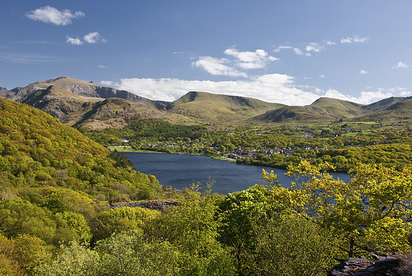  Snowdon and Llanberis Picture Board by Rory Trappe