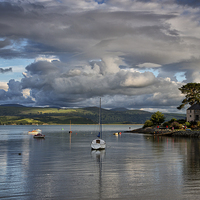 Buy canvas prints of  Borth y Gest by Rory Trappe