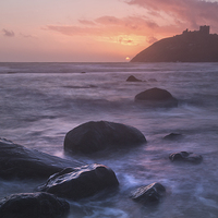Buy canvas prints of  Criccieth castle by Rory Trappe