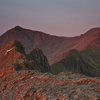 Buy canvas prints of  Crib Goch  by Rory Trappe