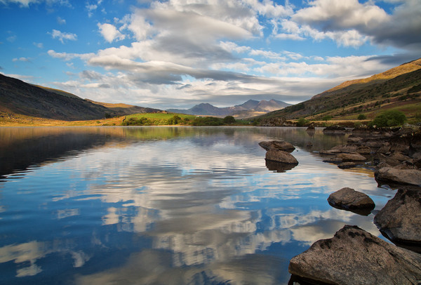 Snowdon spring morning Picture Board by Rory Trappe