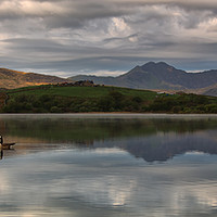 Buy canvas prints of Snowdon panoramic by Rory Trappe