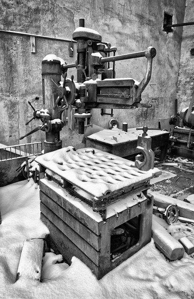 Richmond radial arm drill Picture Board by Rory Trappe