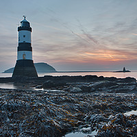 Buy canvas prints of Penmon lighthouse by Rory Trappe