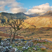 Buy canvas prints of Snowdon Horseshoe by Rory Trappe