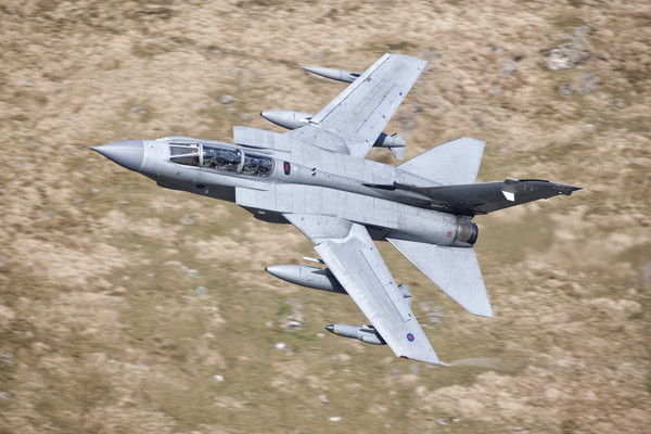 Raf Tornado Gr4 Low Level Picture Board by Rory Trappe
