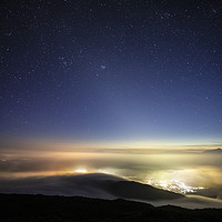 Buy canvas prints of Twilight over Wales by Rory Trappe