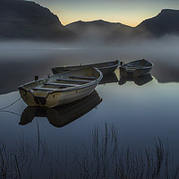 Buy canvas prints of Llyn Nantlle by Rory Trappe