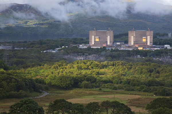 Trawsfynydd Power Station Picture Board by Rory Trappe