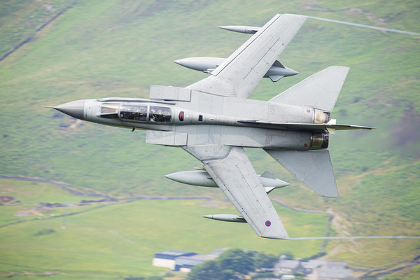 RAF Tornado Gr4 - Low level in Wales Picture Board by Rory Trappe