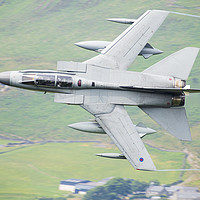 Buy canvas prints of RAF Tornado Gr4 - Low level in Wales by Rory Trappe