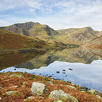 Buy canvas prints of Llyn Ogwen by Rory Trappe