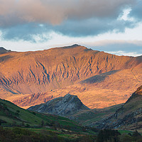 Buy canvas prints of Snowdon from Llyn Nantlle by Rory Trappe