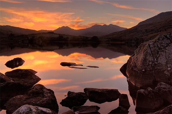 Snowdon sunset Picture Board by Rory Trappe