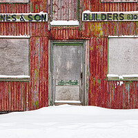 Buy canvas prints of Rust building by Rory Trappe