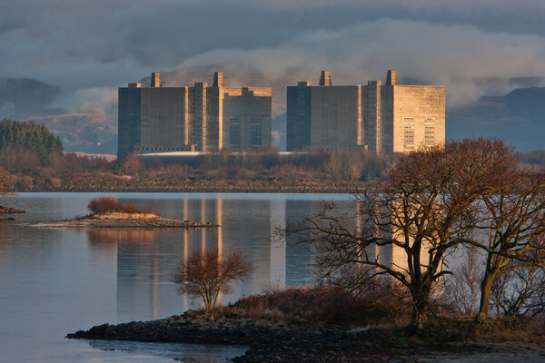 Trawsfynydd power station Picture Board by Rory Trappe