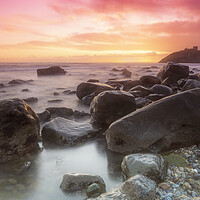 Buy canvas prints of Criccieth beach by Rory Trappe