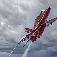 Buy canvas prints of RAF Red Arrows by Rory Trappe