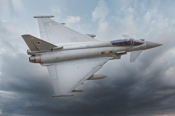 RAF Typhoon Picture Board by Rory Trappe