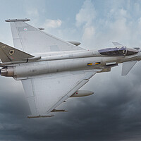 Buy canvas prints of RAF Typhoon by Rory Trappe