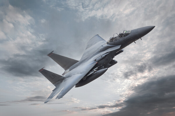 F15 Strike eagle Picture Board by Rory Trappe