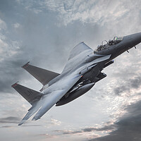 Buy canvas prints of F15 Strike eagle by Rory Trappe