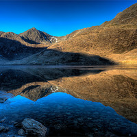 Buy canvas prints of Snowdon and Llyn Llydaw by Rory Trappe