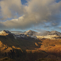 Buy canvas prints of Snowdon by Rory Trappe