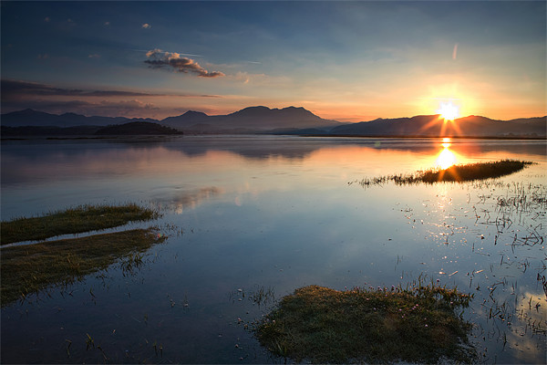 Ynys Sunrise - North Wales Picture Board by Rory Trappe