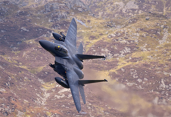 F15 E banking left Picture Board by Rory Trappe