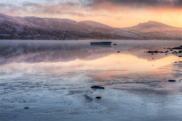 Llyn Tegid sunset Picture Board by Rory Trappe