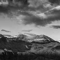 Buy canvas prints of The Snowdon Mountain range by Rory Trappe