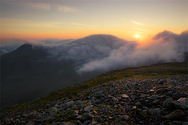 Carneddau sunrise 2 Picture Board by Rory Trappe