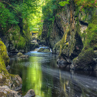 Buy canvas prints of Fairy Glen by Rory Trappe