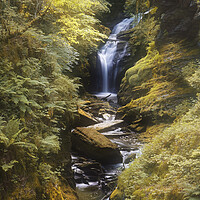 Buy canvas prints of Cynfal Falls by Rory Trappe