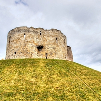 Buy canvas prints of Cliffords Tower, York by Jacqui Kilcoyne