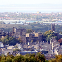Buy canvas prints of View over Lancaster  by Jacqui Kilcoyne