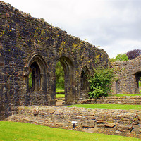Buy canvas prints of Ruins of Whalley Abbey by Jacqui Kilcoyne