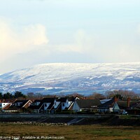Buy canvas prints of Snow on the hills by Jacqui Kilcoyne