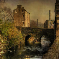 Buy canvas prints of Old Mills by Irene Burdell