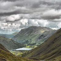 Buy canvas prints of  Kirkstone Pass. by Irene Burdell