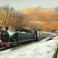 Buy canvas prints of  Hawes Station Yorkshire UK by Irene Burdell