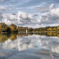 Buy canvas prints of  Reflections on the River Garonne by Irene Burdell