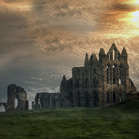 Buy canvas prints of  Whitby Abbey by Irene Burdell