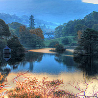 Buy canvas prints of Rydal at Dawn. by Irene Burdell