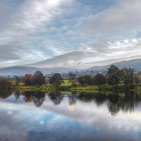 Buy canvas prints of Pendle at Dawn . by Irene Burdell
