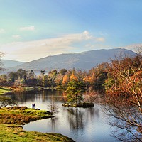 Buy canvas prints of Tarn Howes by Irene Burdell