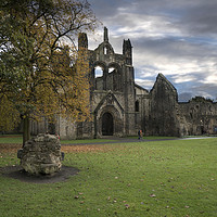 Buy canvas prints of The Abbey Ruins by Irene Burdell